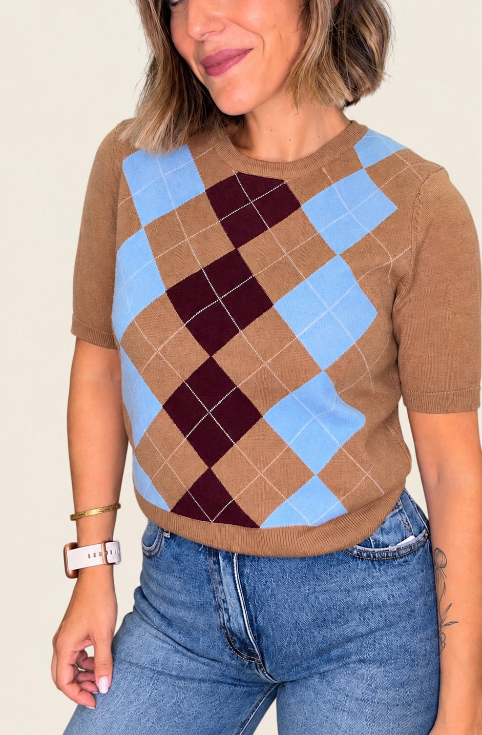 Camiseta Rombos