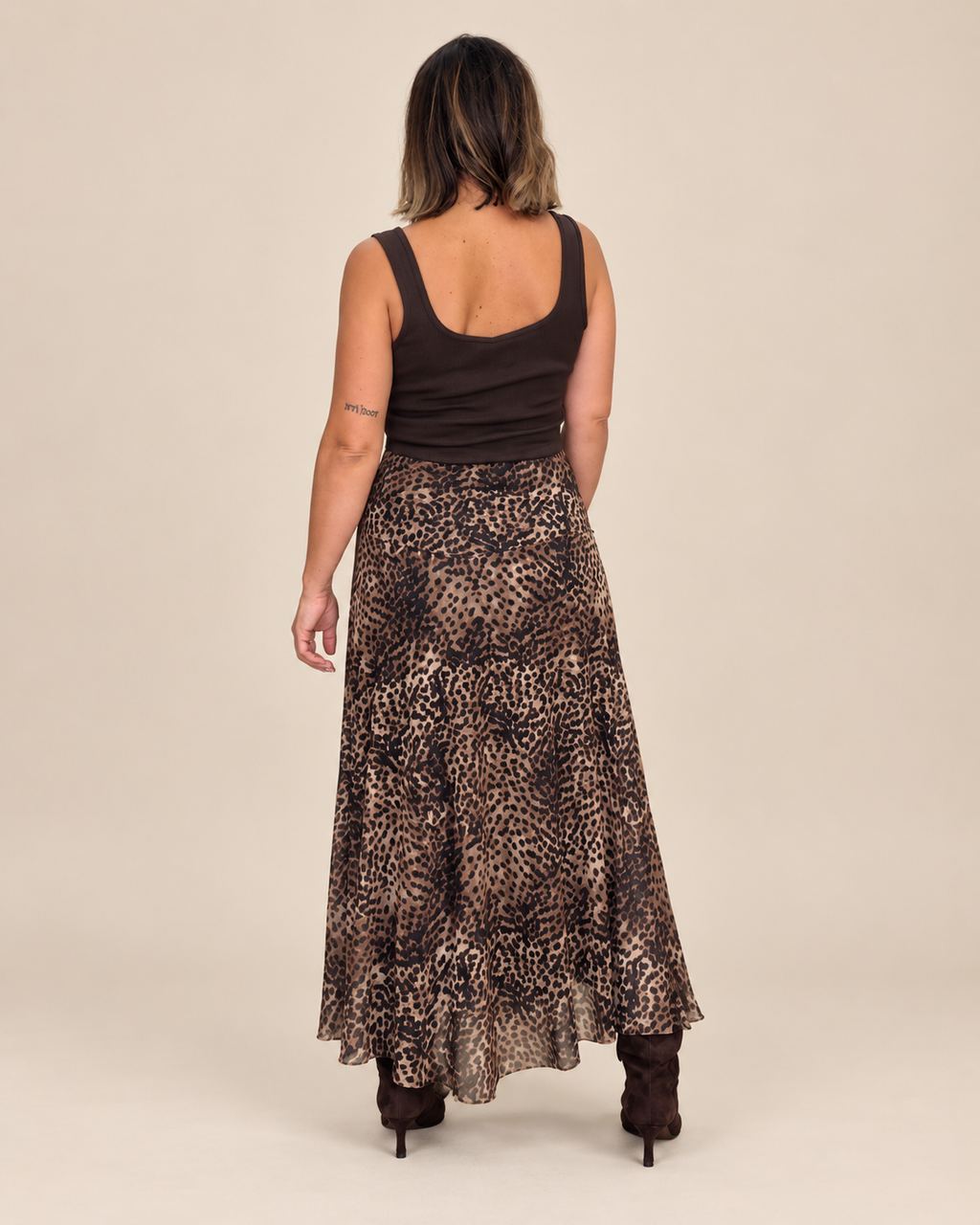 Falda Tull Print