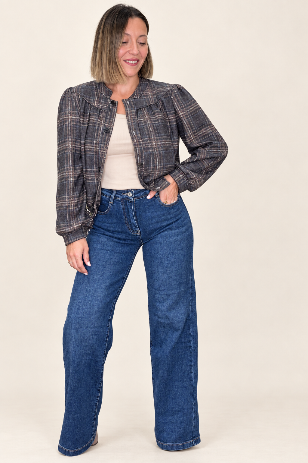 Pantalón Recto Faja