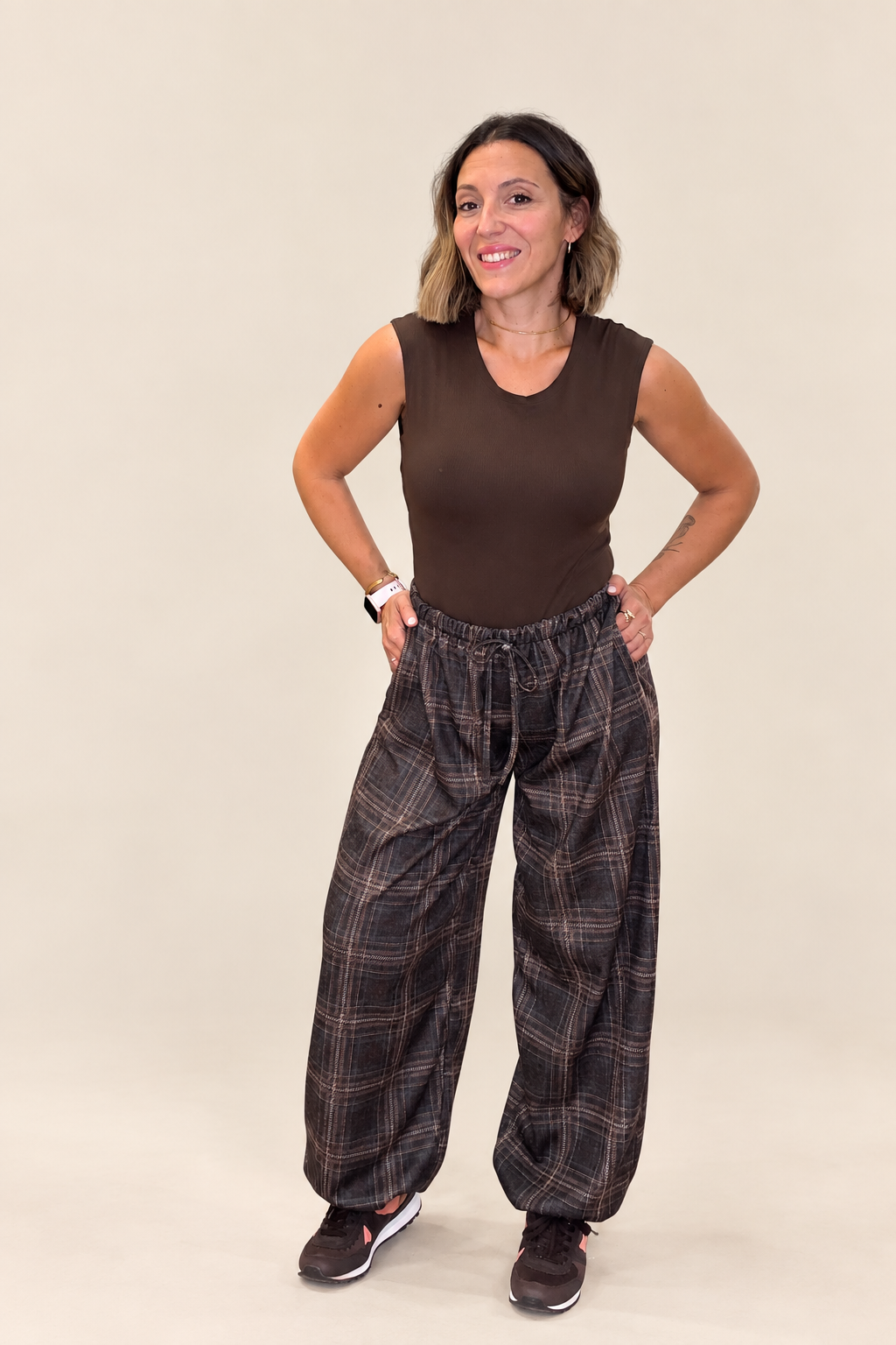 Pantalón Cuadros Gales