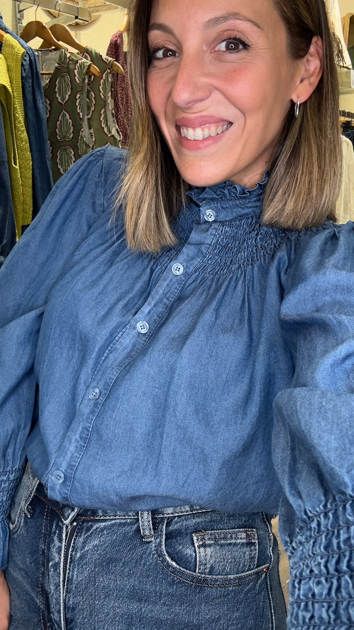 Camisa Denim