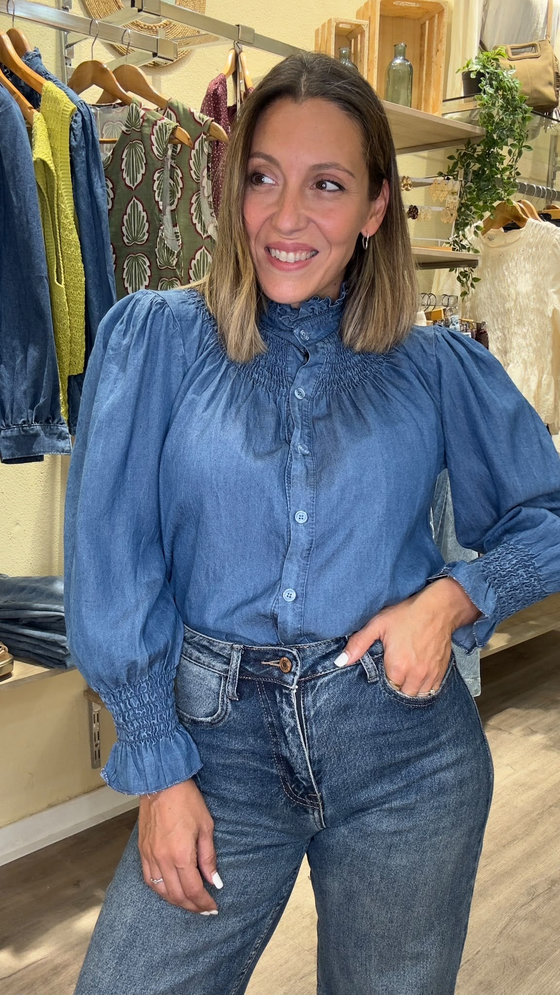 Camisa Denim