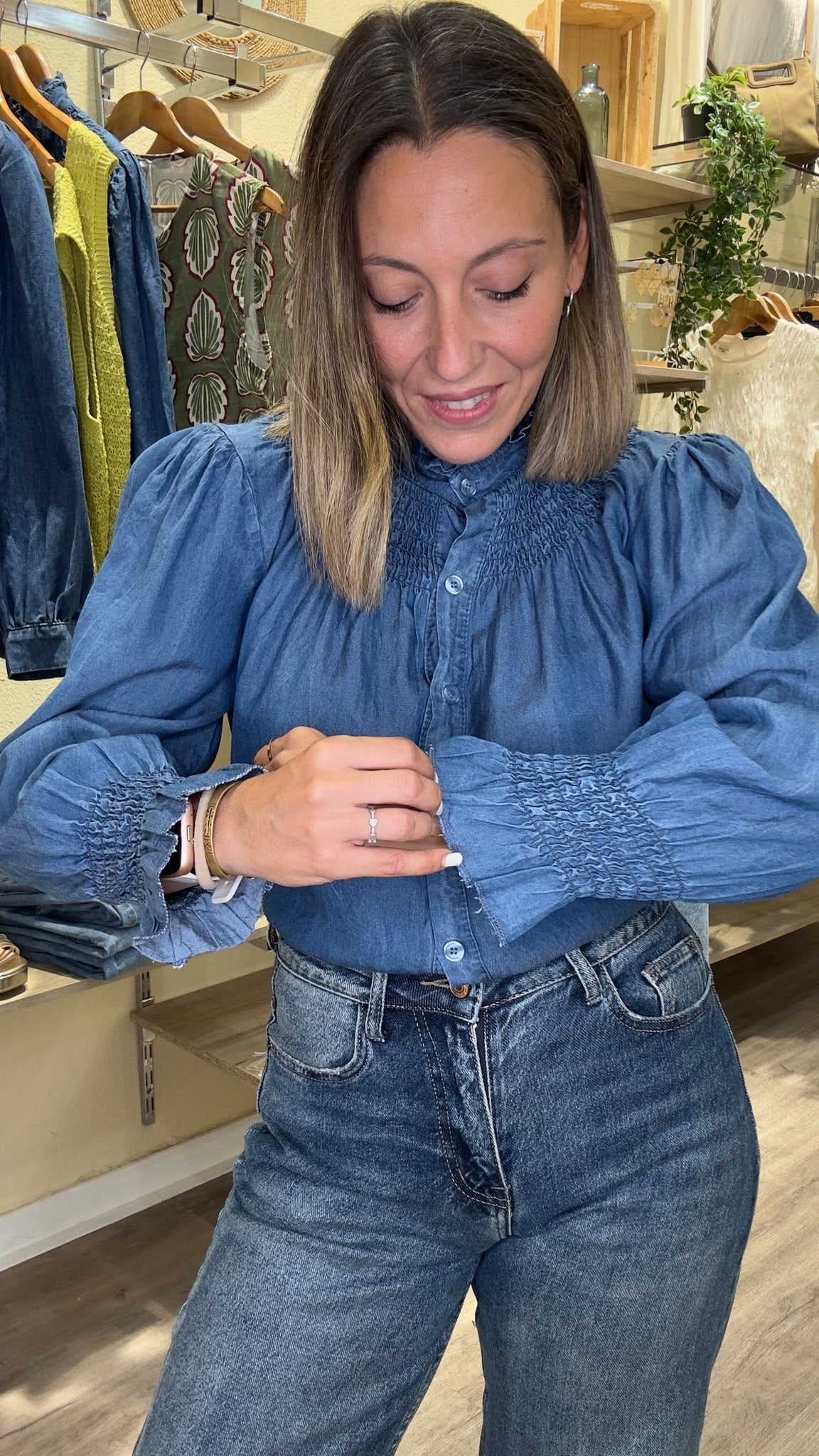 Camisa Denim